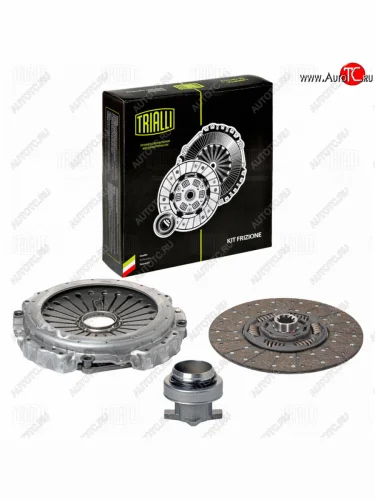 Сцепление МАЗ-5440,6430А (КПП Shaanxi) MAN комплект (с выж.подшипником) d=430 TRIALLI TRIALLI fr819