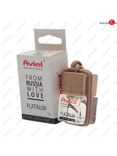 Ароматизатор подвесной жидкостный (Platinum) 7мл Perfume of France AVIEL AVIEL frplatinum031839