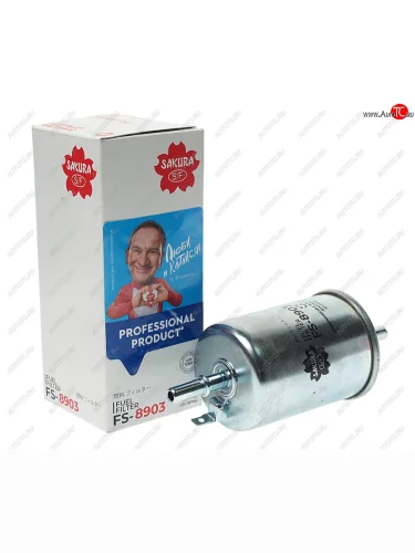 Фильтр топливный DAEWOO Kalos (02-) (1.21.4) CHEVROLET Aveo (06-) SAKURA SAKURA fs8903