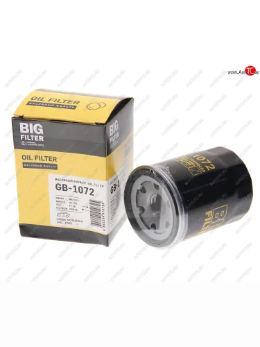 Фильтр масляный HYUNDAI Sonata,Accent,Lantra KIA Rio 3,Cerato MITSUBISHI Galant,Pajero (06-) BIG FIL BIG FILTER gb-1072 BIG FILTER gb-1072