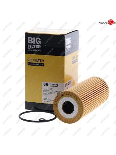 Фильтр масляный VW Crafter (06-) (2.5 TDI) AUDI A3,A4,A6 (1.9 TDI) SKODA Octavia BIG FILTER BIG FILTER gb-1212