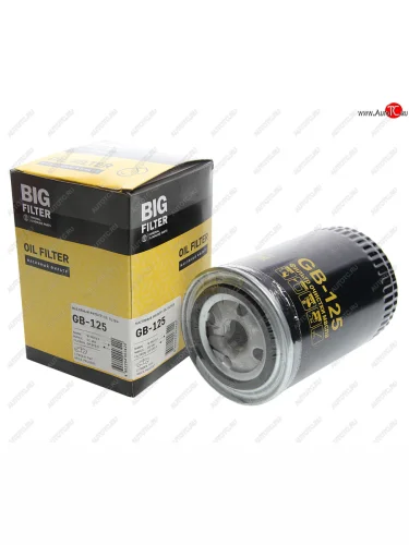 Фильтр масляный PEUGEOT Boxer CITROEN Jumper (02-06) (2.32.8) FIAT Ducato IVECO Daily BIG FILTER BIG FILTER gb-125