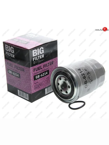 Фильтр топливный NISSAN Pathfinder (R51M),Primera (P10,P11,P12),X-Trail (01-) (D/TDI) BIG FILTER BIG FILTER gb-6214 BIG FILTER gb-6214
