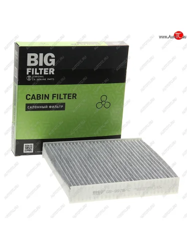 Фильтр воздушный салона RENAULT Logan,Sandero (14-),Clio 4 (13-) BIG FILTER BIG FILTER gb-9978c