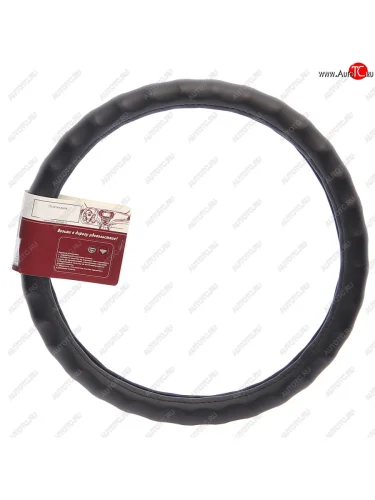 Оплетка руля (XL) 41-43см черная кожа TORINO TORINO gd-401(01) xlхl, черная