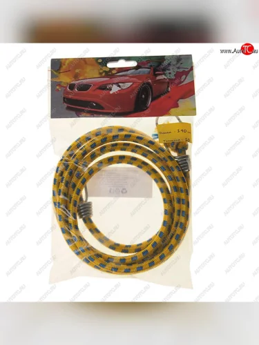 Жгут крепления груза эластичный 1.9мх10мм NO NAME жгут 10ммх1.9м