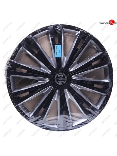 Колпак колеса R-16 черный ГИГА СУПЕР комплект 4шт. NO NAME гига супер r-16