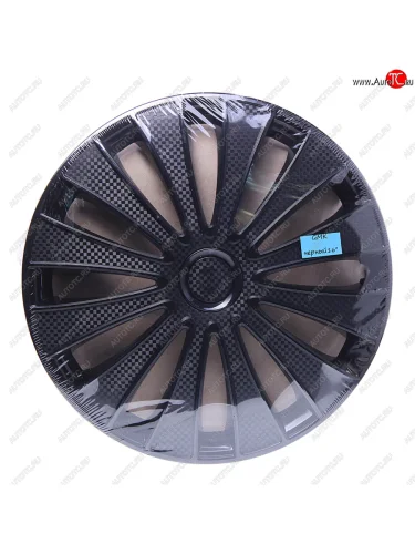 Колпак колеса R-16 черный GMK комплект 4шт. NO NAME gmk чер. r-16