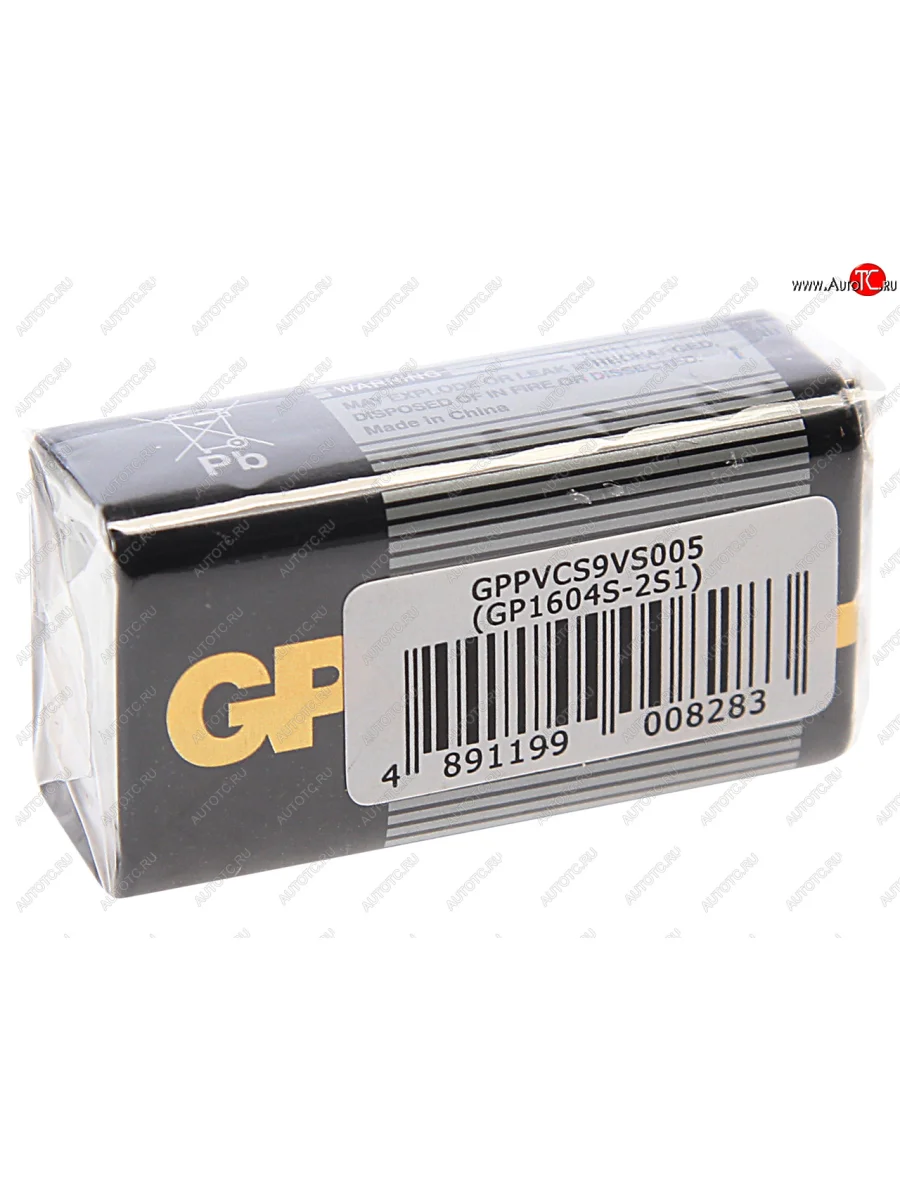 Батарейка KRONA 6F22 9V термопленка 1шт. Alkaline Supercell GP GP gp-1604s  в Самаре Самарской области