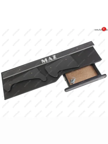 Столик в кабину МАЗ ЕВРО парта большая с ящиком (перфорация) АВТОБЛЮЗ АВТОБЛЮЗ гр02150