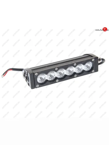 Балка светодиодная 1224V 30W (6 светодиодов) 180х46х74мм (ближний свет) однорядная LED LT LED TECHNOLOGY gr-23030f