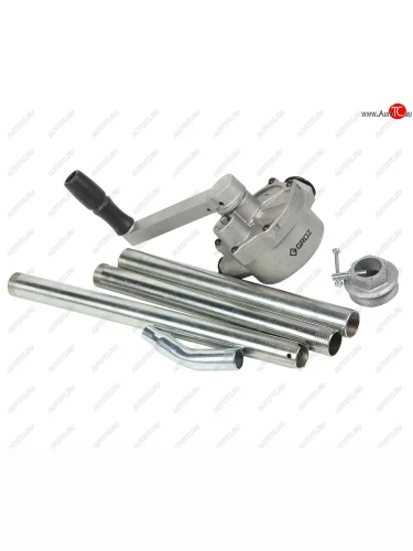 Насос бочковый ручной роторный 200млоб для перекачки масла и топлива GROZ GROZ gr44030