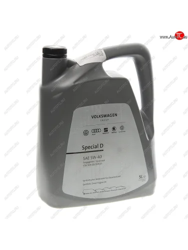 Масло моторное VAG 5W40 синт.5л дизельный двигатель (505.00505.01) OE VAG gs55505m4eur