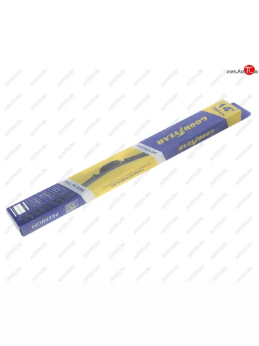 Щетка стеклоочистителя 360мм бескаркасная (8 адаптеров) Premium GOODYEAR GOODYEAR gy000434