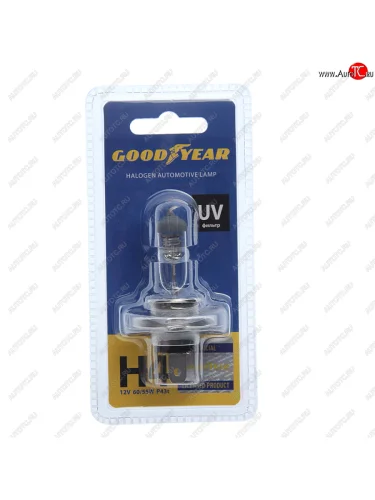 Лампа 12V H4 6055W P43t блистер (1шт.) GOODYEAR GOODYEAR gy014121