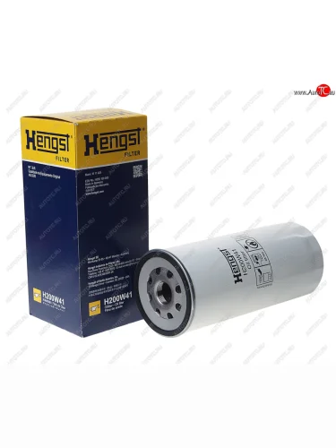 Фильтр масляный VOLVO F7,FH12,FH16 RENAULT (на 30000км) (замена H200W40) HENGST HENGST h200w41
