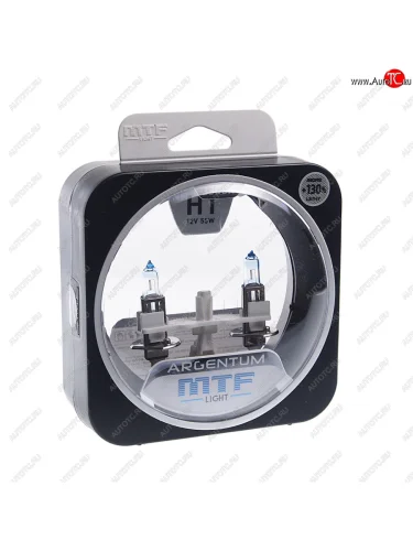 Лампа 12V H1 55W P14.5s +130% бокс (2шт.) Argentum MTF MTF h3a1201