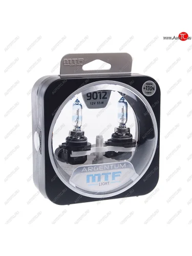 Лампа 12V HIR2 55W PX22d +130% бокс (2шт.) Argentum MTF MTF h3a12h2