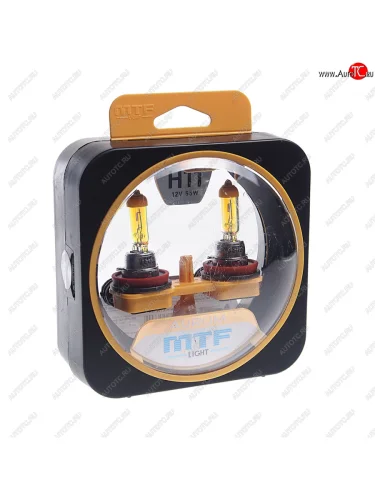 Лампа 12V H11 55W PGJ19-2 бокс (2шт.) Aurum MTF MTF hau1211