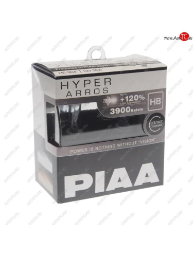 Лампа 12V H8 35W +120% бокс (2шт.) Hyper Arros PIAA PIAA (Пиаа) he-904-h8