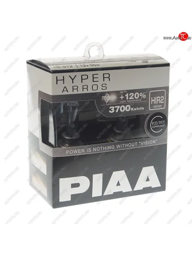 Лампа 12V HIR2 55W PX22d +120% бокс (2шт.) Hyper Arros PIAA PIAA (Пиаа) he-912-hir2 PIAA (Пиаа) he-912-hir2