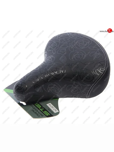 Седло велосипедное 270х220мм комфорт с пружинами черное NO NAME hf-az-5218 NO NAME hf-az-5218