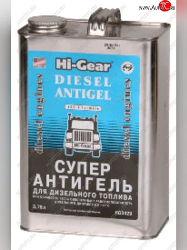 Антигель дизельного топлива 3.78л на 1900л HI-GEAR HI-GEAR hg3429