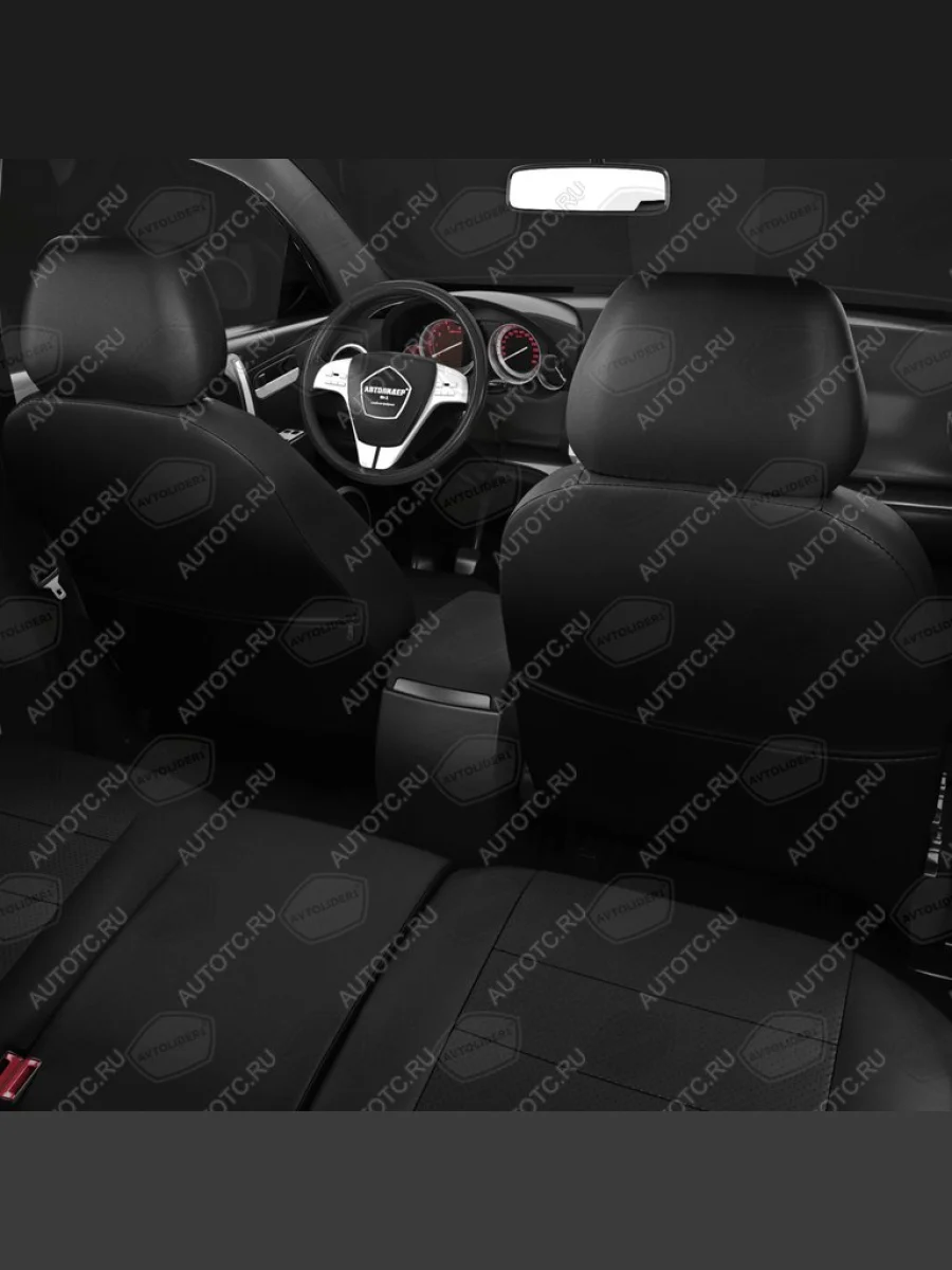 Авточехлы HAVAL F7 (19-) экокожа черные задняя спинка 40х60 задн.подлок.(молния) 5 подгол. AVTOLIDER AVTOLIDER hl40-0100-ec01  в Перми Пермском крае