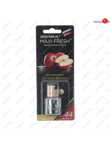Ароматизатор подвесной жидкостный (сочное яблоко) с деревянной крышкой 5мл MAXI FRESH MAXI FRESH hmf-29