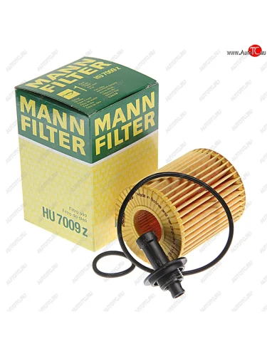 Фильтр масляный TOYOTA Auris,Corolla (09-) (1.6),Avensis (09-),Rav 4 MANN MANN hu7009z