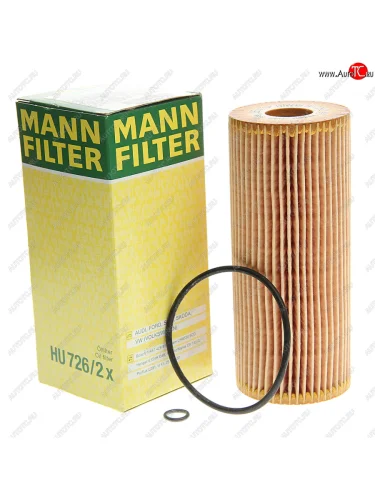 Фильтр масляный VW Crafter (06-) (2.5 TDI) AUDI A3,A4,A6 (1.9 TDI) SKODA Octavia MANN MANN hu7262x
