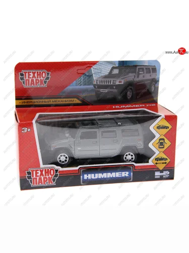 Модель автомобиля HUMMER H2 металлическая ТЕХНОПАРК ТЕХНОПАРК hum2-12srt-pk ТЕХНОПАРК hum2-12srt-pk