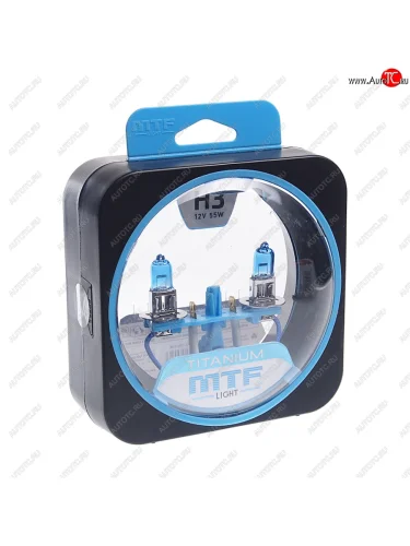 Лампа 12V H3 55W РK22s бокс (2шт.) Vanadium MTF MTF hvn1203