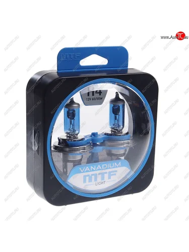 Лампа 12V H4 6055W P43t бокс (2шт.) Vanadium MTF MTF hvn1204