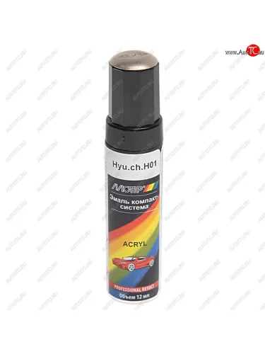 Краска шампанское с кистью 12мл MOTIP MOTIP hyundai н01 me 12ml