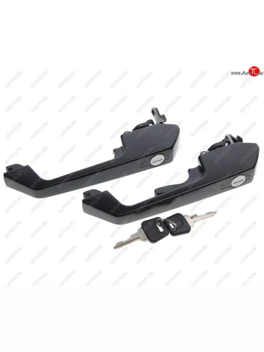 Ручка МАЗ двери наружная СО комплект (левая и правая) с ключами РАДИОВОЛНА РАДИОВОЛНА ижкс 454823.009