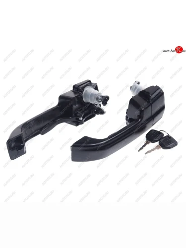 Ручка МАЗ двери наружная НО комплект (левая и правая) с ключами РАДИОВОЛНА РАДИОВОЛНА ижкс.454823.016