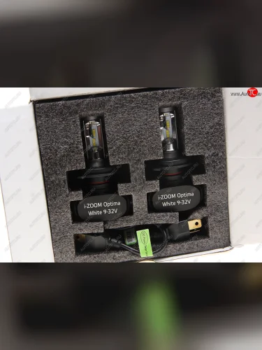 Лампа светодиодная 1224V H4 P43t 5100K (2шт.) I-Zoom OPTIMA OPTIMA i-h4