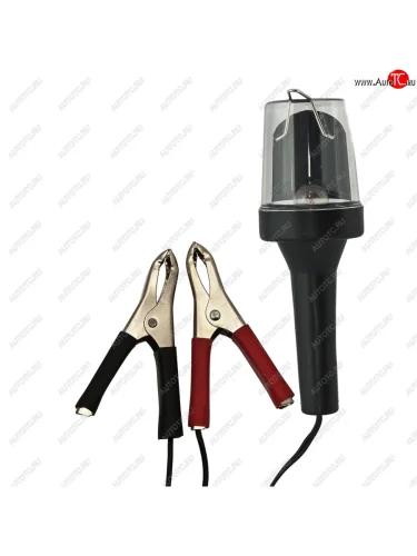 Лампа переносная 12В 2м на клеммы NO NAME il-313a