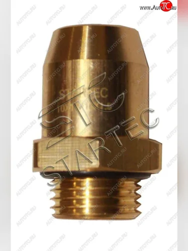 Соединитель трубки ПВХ,полиамид d=8х1.0мм (наружная резьба) М12х1.5 прямой латунь STARTEC STARTEC inf.11.1208