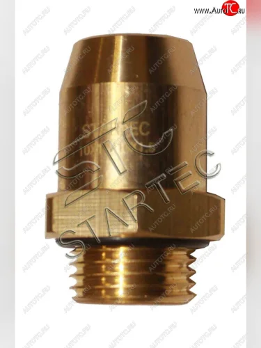 Соединитель трубки ПВХ,полиамид d=18х2.0мм (наружная резьба) М22х1.5 прямой латунь STARTEC STARTEC inf.11.2218