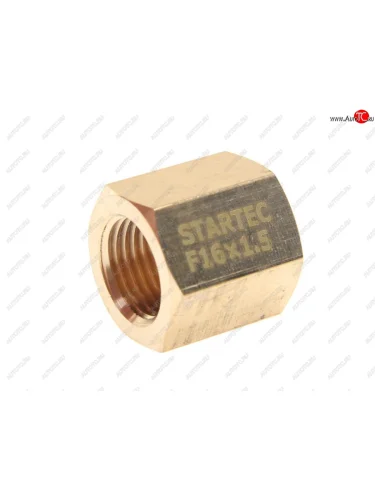 Соединитель переходник М16х1.5 (внутренняя резьба) латунь STARTEC STARTEC inf.11.f16