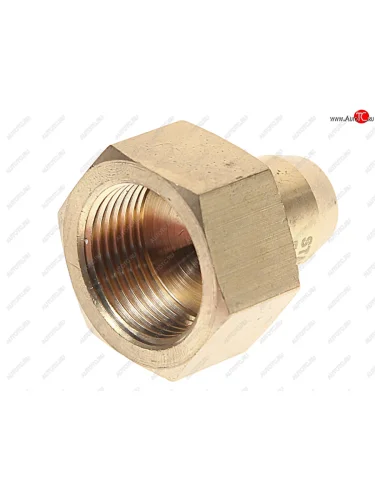 Соединитель трубки ПВХ,полиамид d=8x1.0мм (внутренняя резьба) М22х1.5 латунь STARTEC STARTEC inf.11.f2208