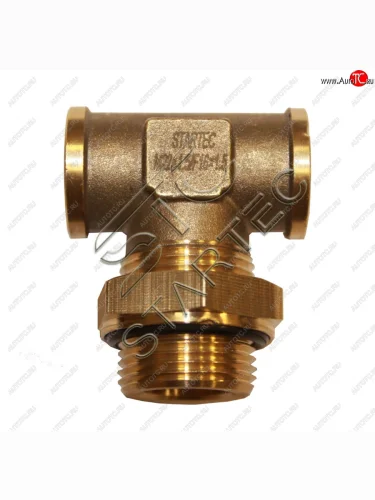 Соединитель трубки ПВХ,полиамид M22x1.5 F22x1.5 тройник латунь STARTEC STARTEC inf.11.m22f22t