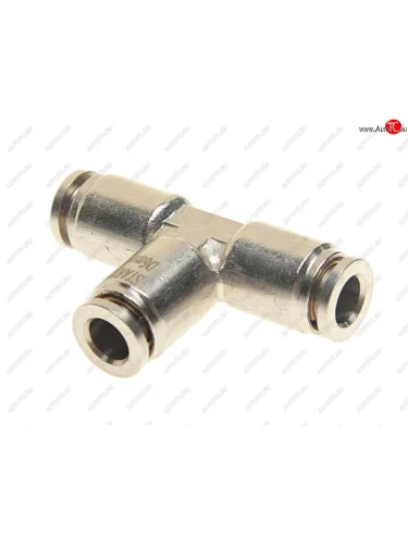 Соединитель трубки ПВХ,полиамид d=6мм тройник STARTEC STARTEC inf.11.mput06