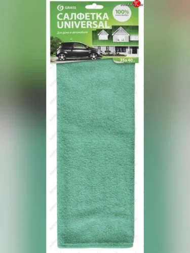 Салфетка микрофибра универсальная 35х45см (1шт.) GRASS GRASS it-0306