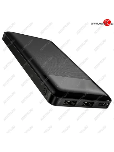 Аккумулятор внешний 10000мАч для зарядки мобильных устройств HOCO HOCO j72 black