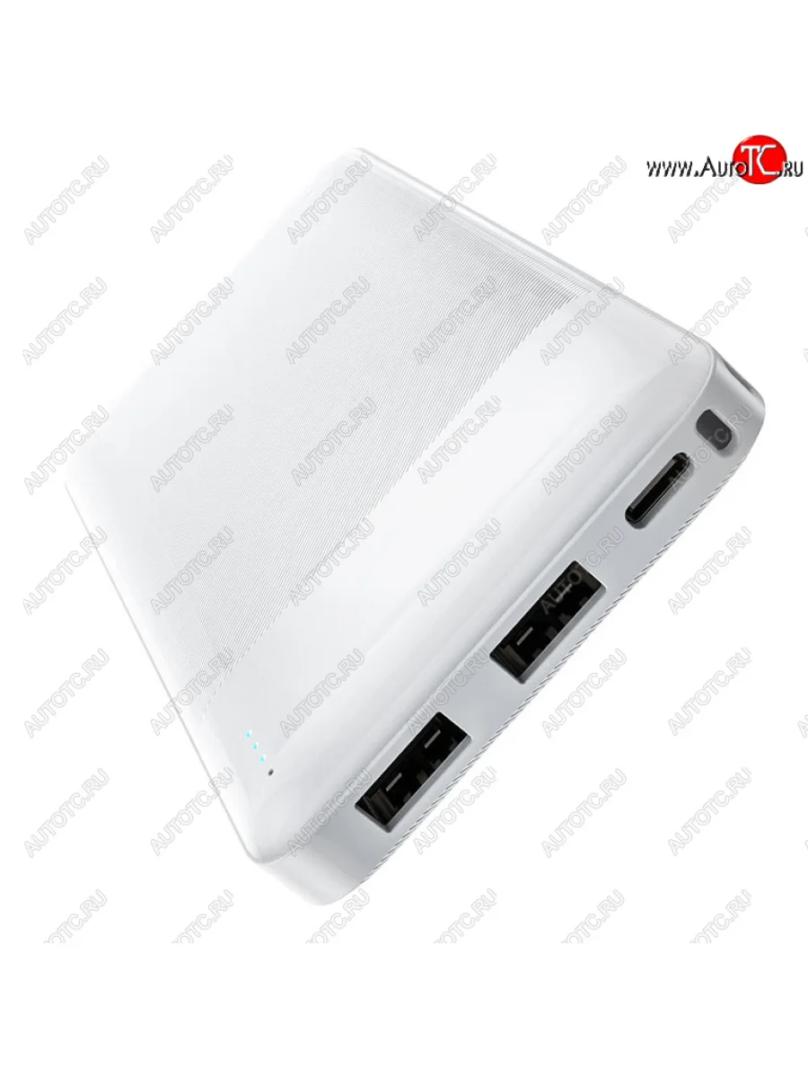 Аккумулятор внешний 10000мАч для зарядки мобильных устройств HOCO HOCO j72 white  в Самаре Самарской области