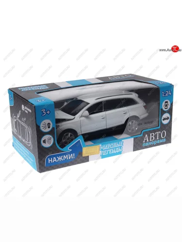 Модель автомобиля AUDI Q7 металлическая (1:24) АВТОПАНОРАМА АВТОПАНОРАМА jb1200118jb1251130