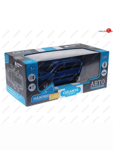 Модель автомобиля ЛАДА Granta Cross металлическая (1:24) АВТОПАНОРАМА АВТОПАНОРАМА jb1251205jb1251206jb1251207